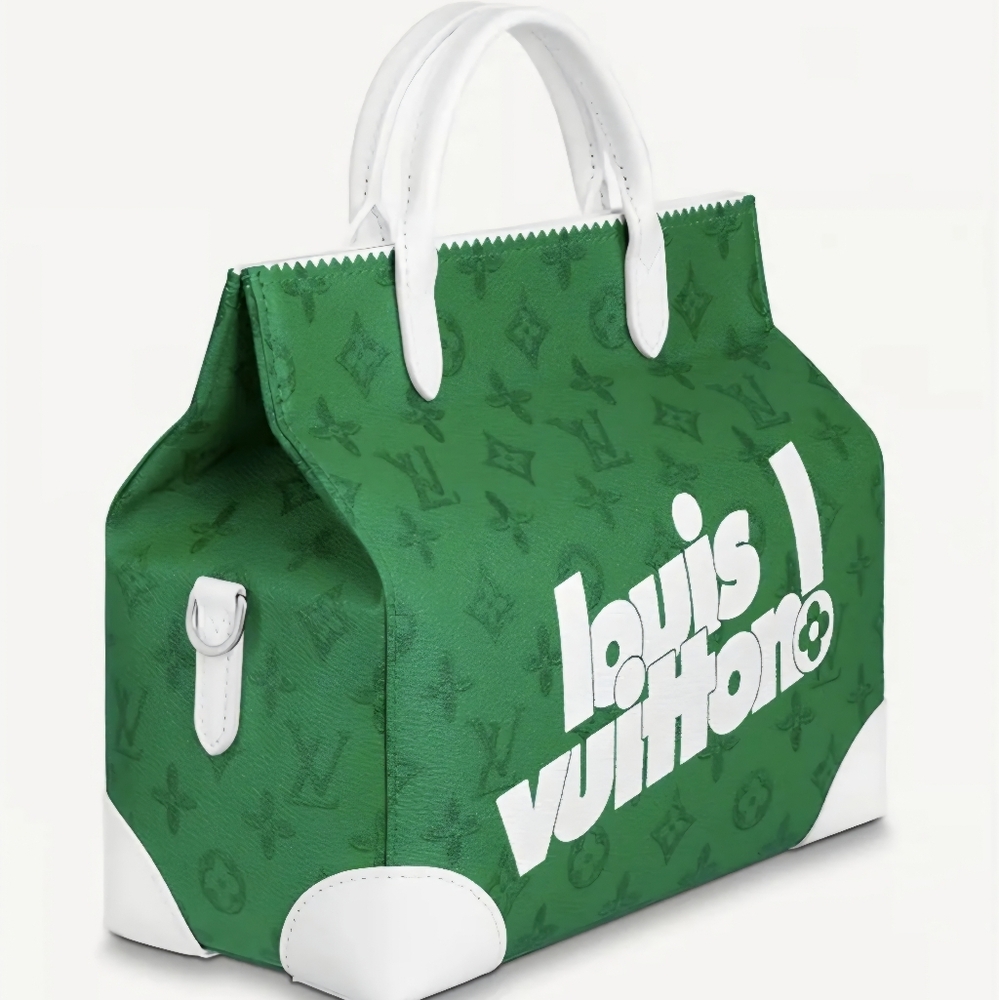 ❗️SOLD❗️Louis Vuitton X Virgil Abloh's Everyday Litter Satchel Bag - Picture 6 of 14
